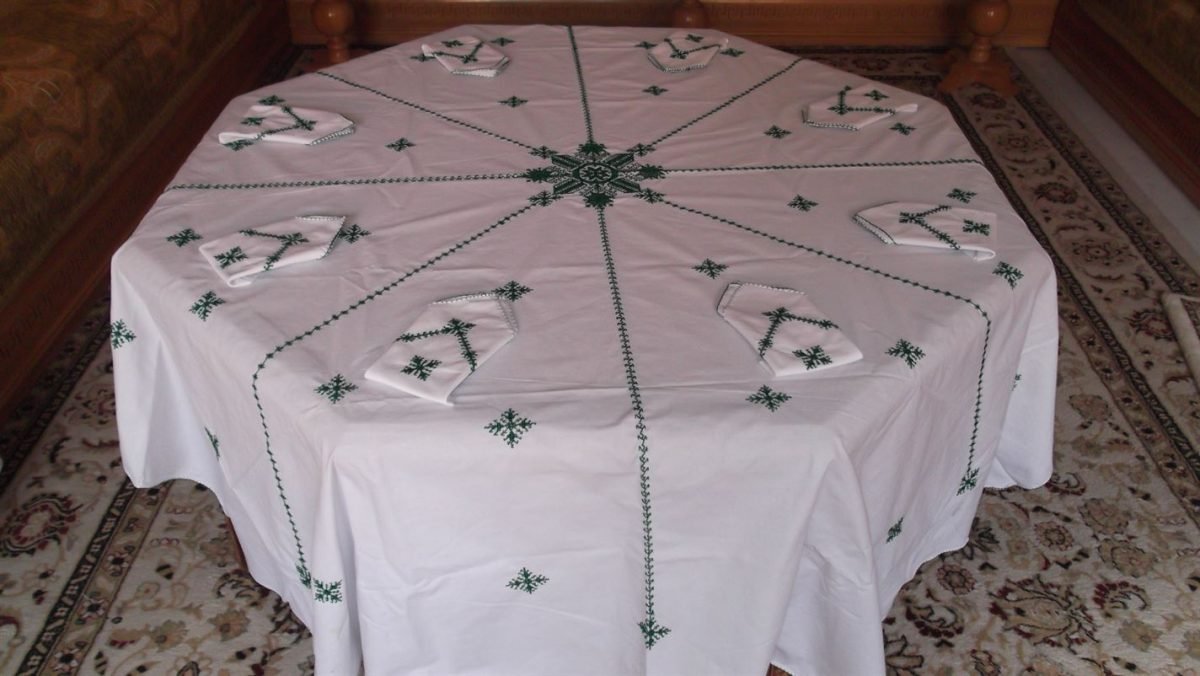 Nappe broderie