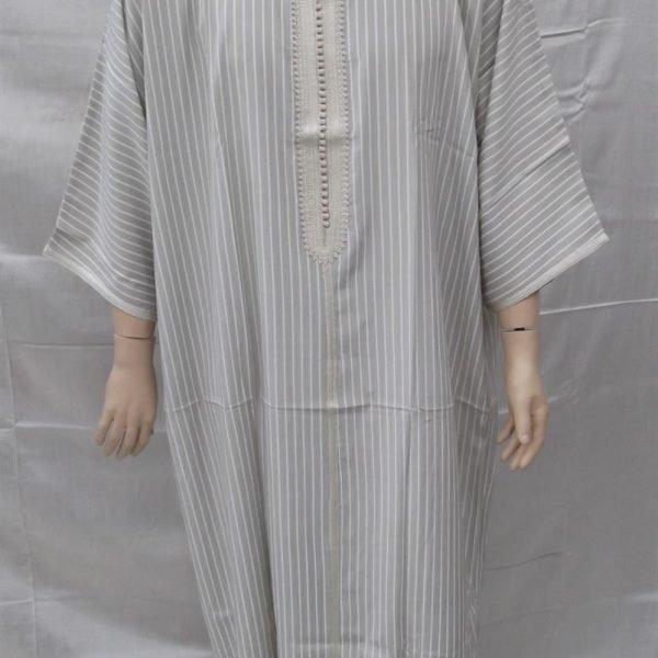Caftan homme rayé