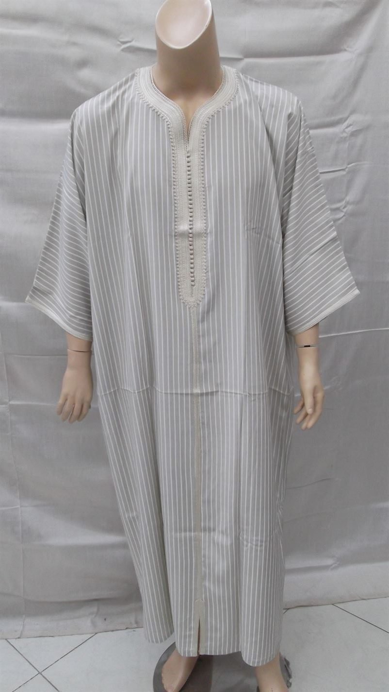 Caftan homme rayé