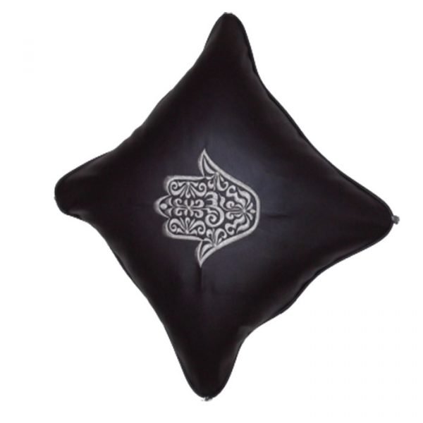 Coussin cuir 2