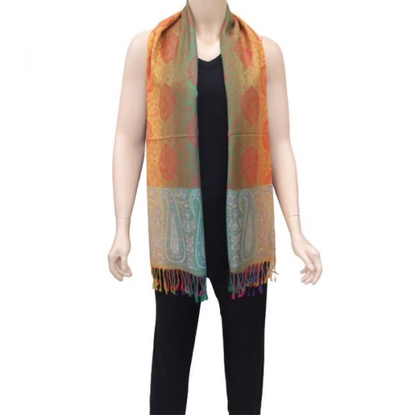 Echarpe arc en ciel 3