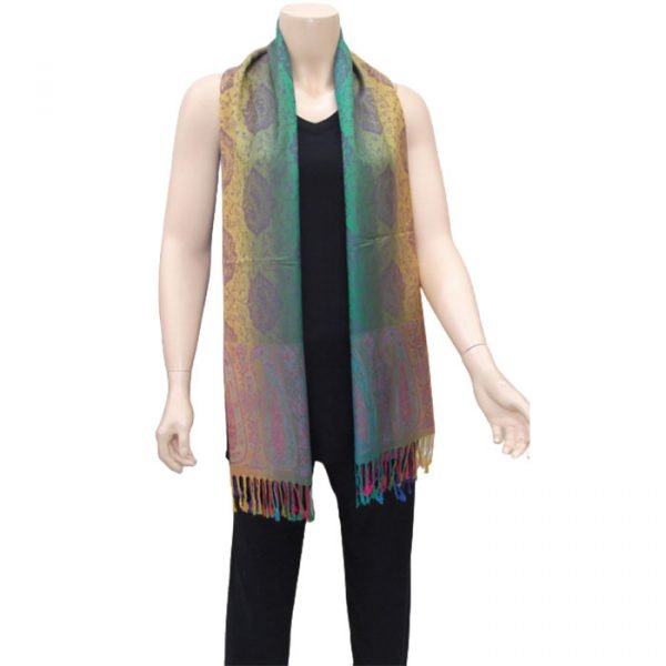 Echarpe arc en ciel 7