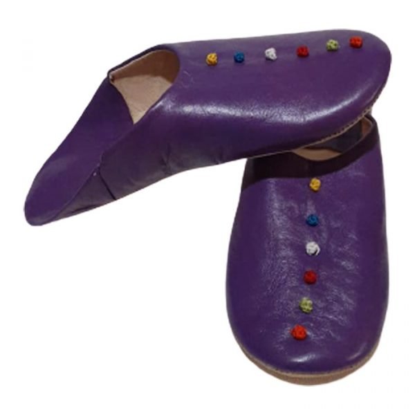 Babouche Mkloub Boutons 8