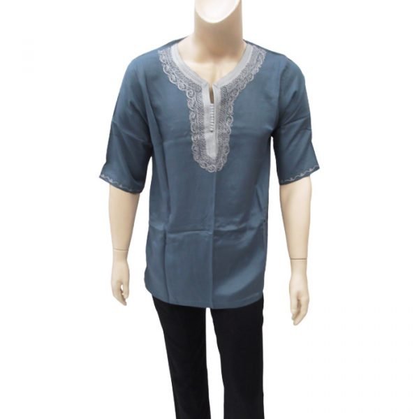 Tunique demi col homme 9