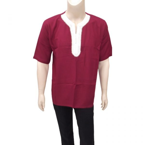 Tunique demi col homme 6