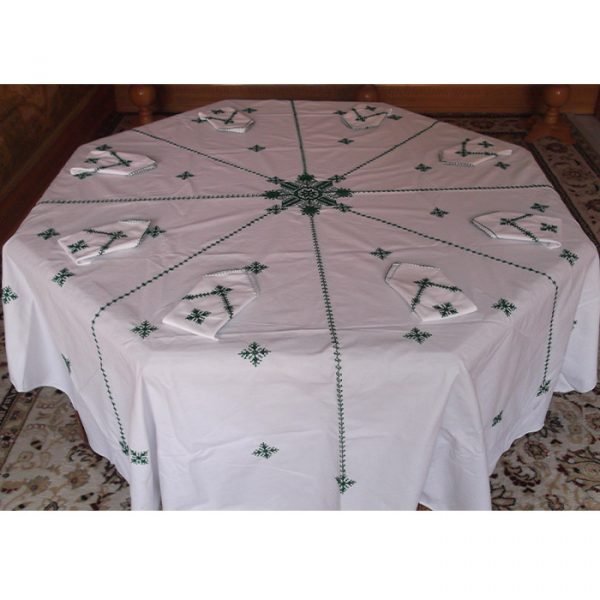 Nappe Broderie ronde 9