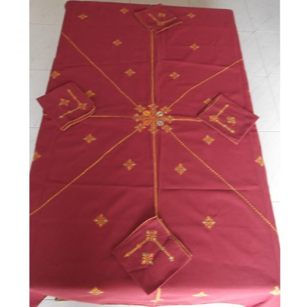 Nappe Broderie Carré 8