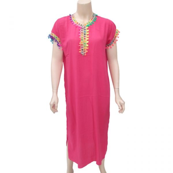 Caftan Pompom Panaché 1