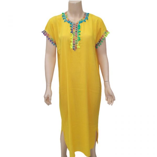 Caftan Pompom Panaché 7