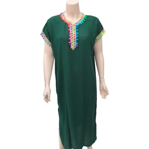 Caftan Pompom Panaché 9