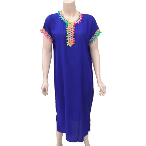 Caftan Pompom Panaché 3