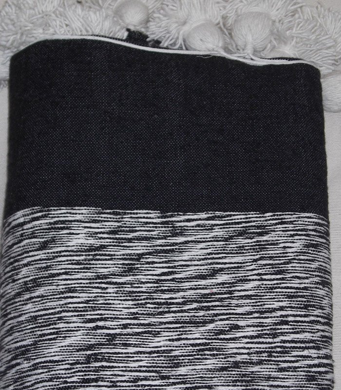 Couverture Pompom Rayé 10