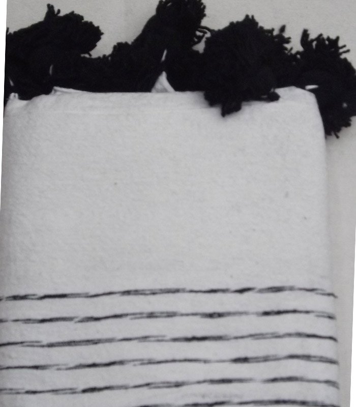 Couverture Pompom Rayé 11