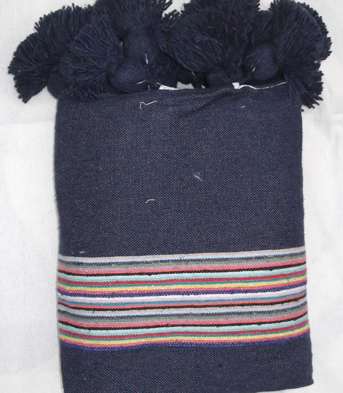 Couverture Pompom Rayé 19