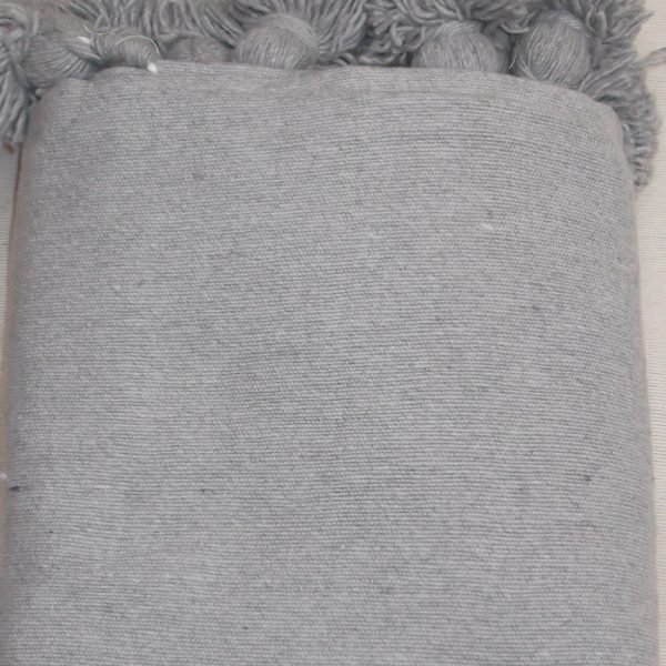 Couverture Pompom Unie 1