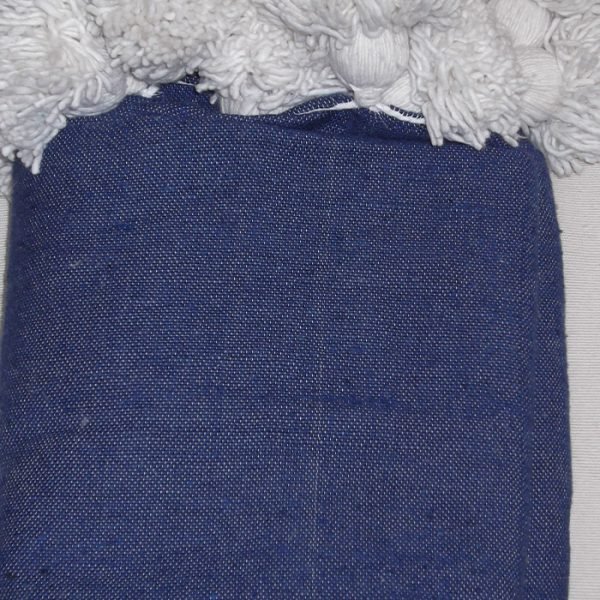 Couverture Pompom Unie 13