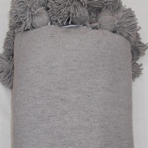 Couverture Pompom Unie 10