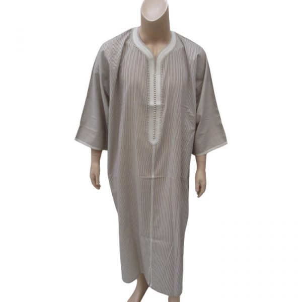 Caftan homme Rayé 9