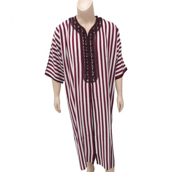 Caftan homme Rayé 10