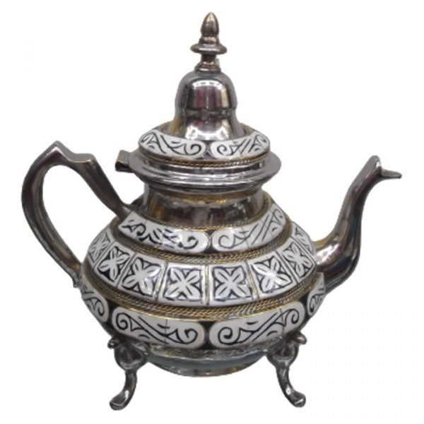 Théiére 8(métal/os)