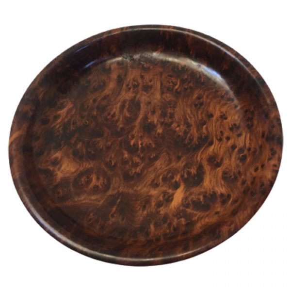 Assiette en Thuya 12