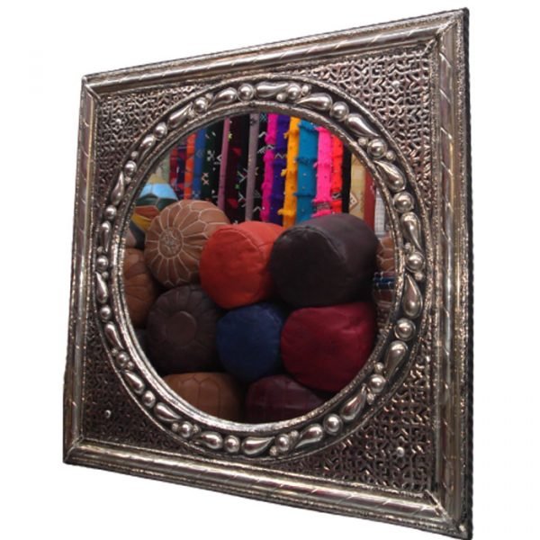 Miroir 9 argenté
