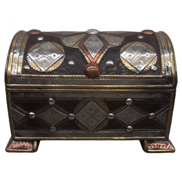 Caisse cuivre/bois 26