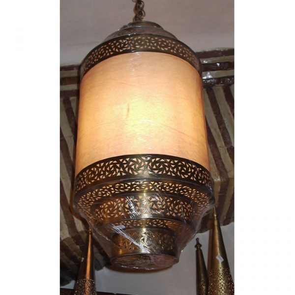 Lustre 6 (cuivre/metale) SUR COMMANDE