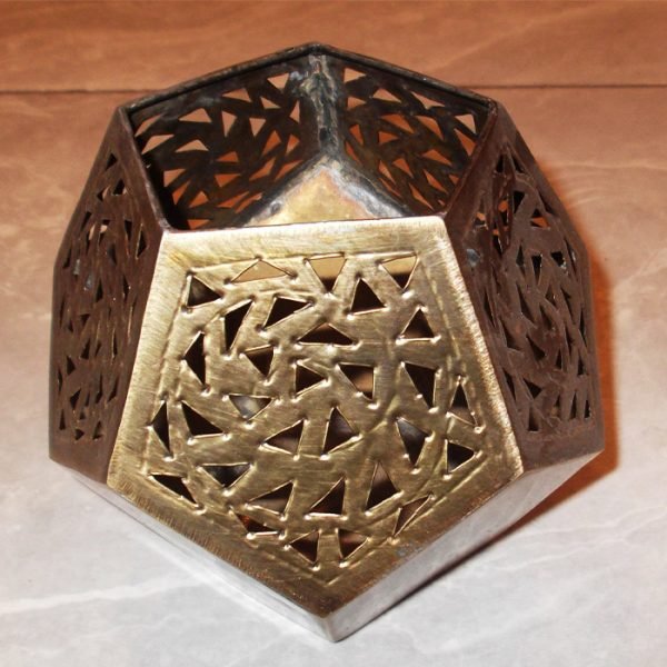 Porte Bougie 7 Cuivre