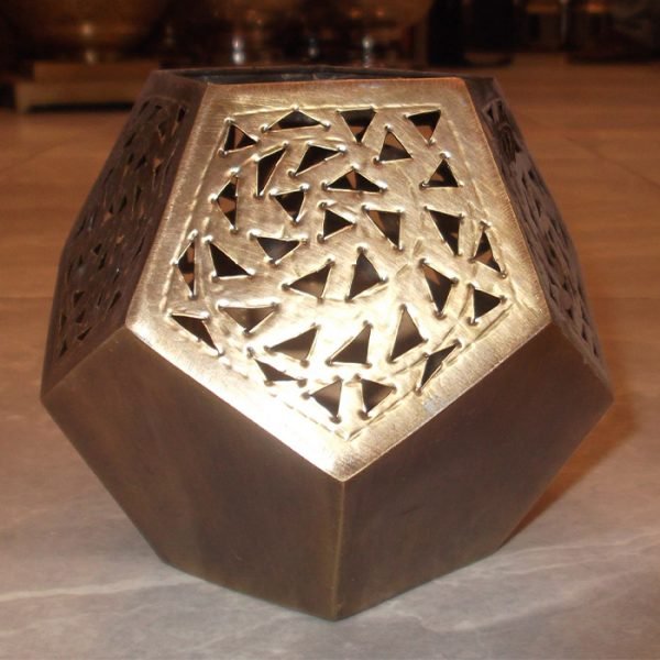 Porte Bougie 8 Cuivre