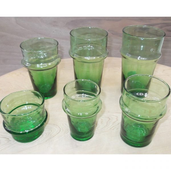 Verre Beldi Vert 3 [6 verres]