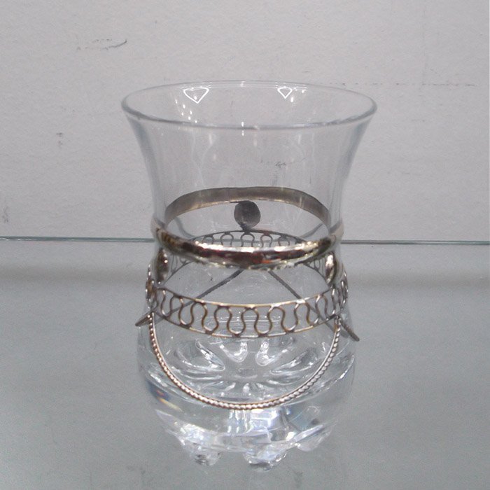 Verre avec Bracelet Métale 3 [6verres]